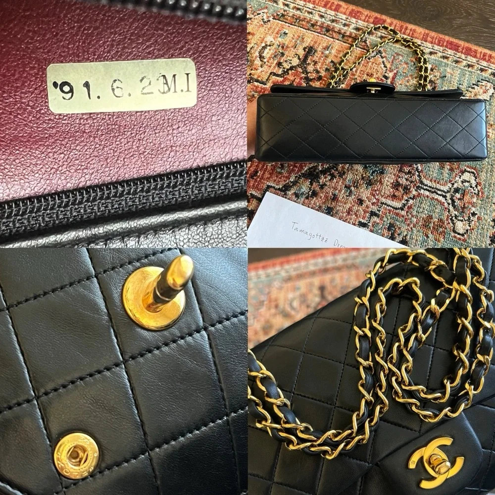 Chanel Classic Vintage Medium Double Flap Bag - Picture 9 of 11